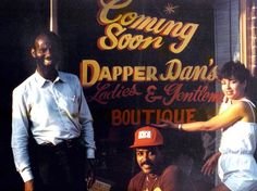 Inauguration de la boutique de Dapper Dan